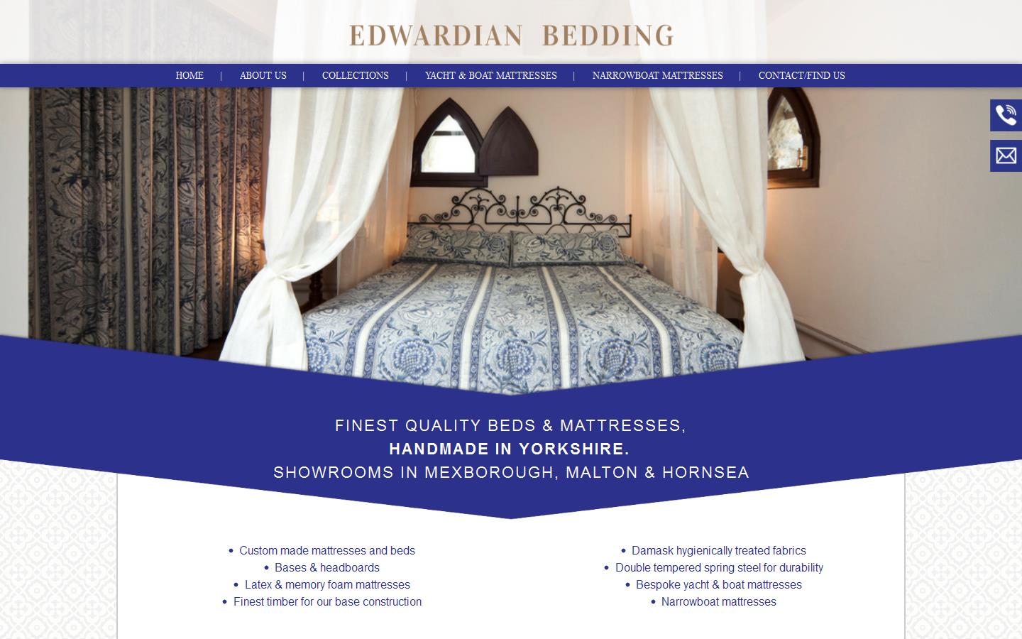 Edwardian Bedding Website