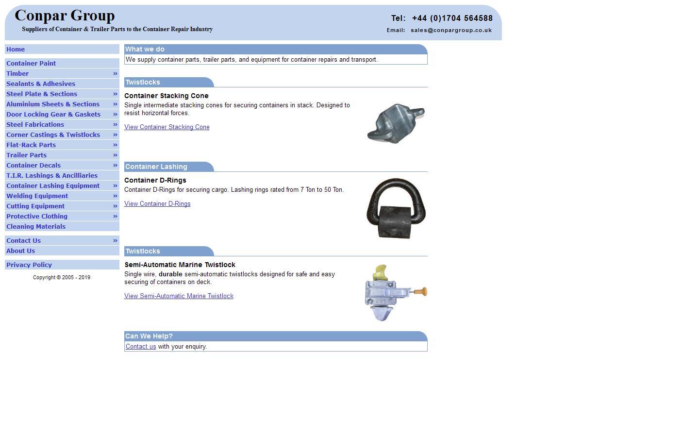 Conpar Group Website