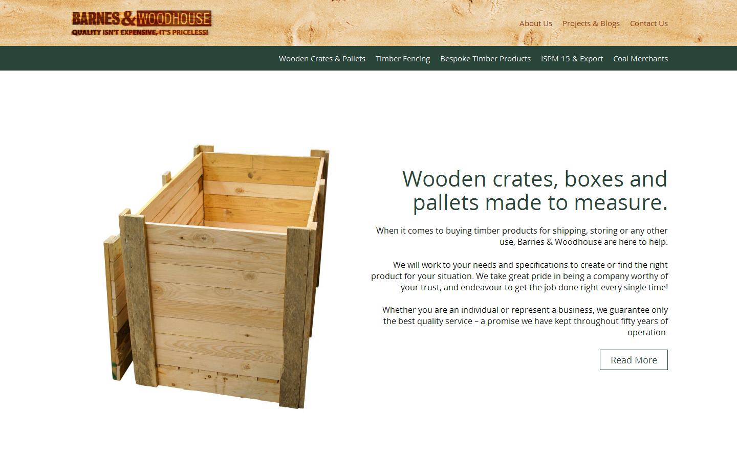 Barnes & Woodhouse Website