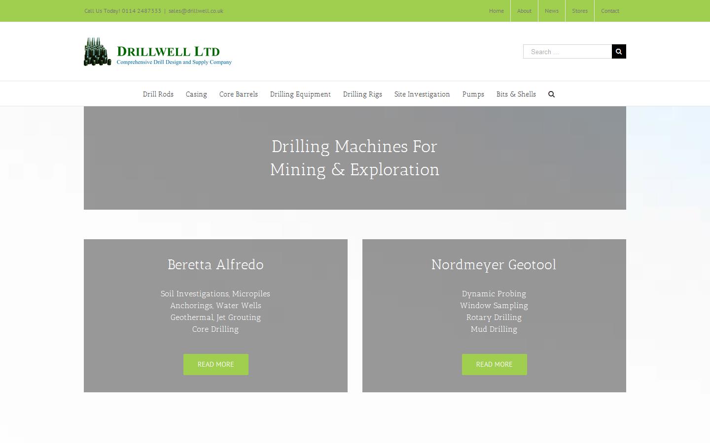 Drillwell Ltd Website