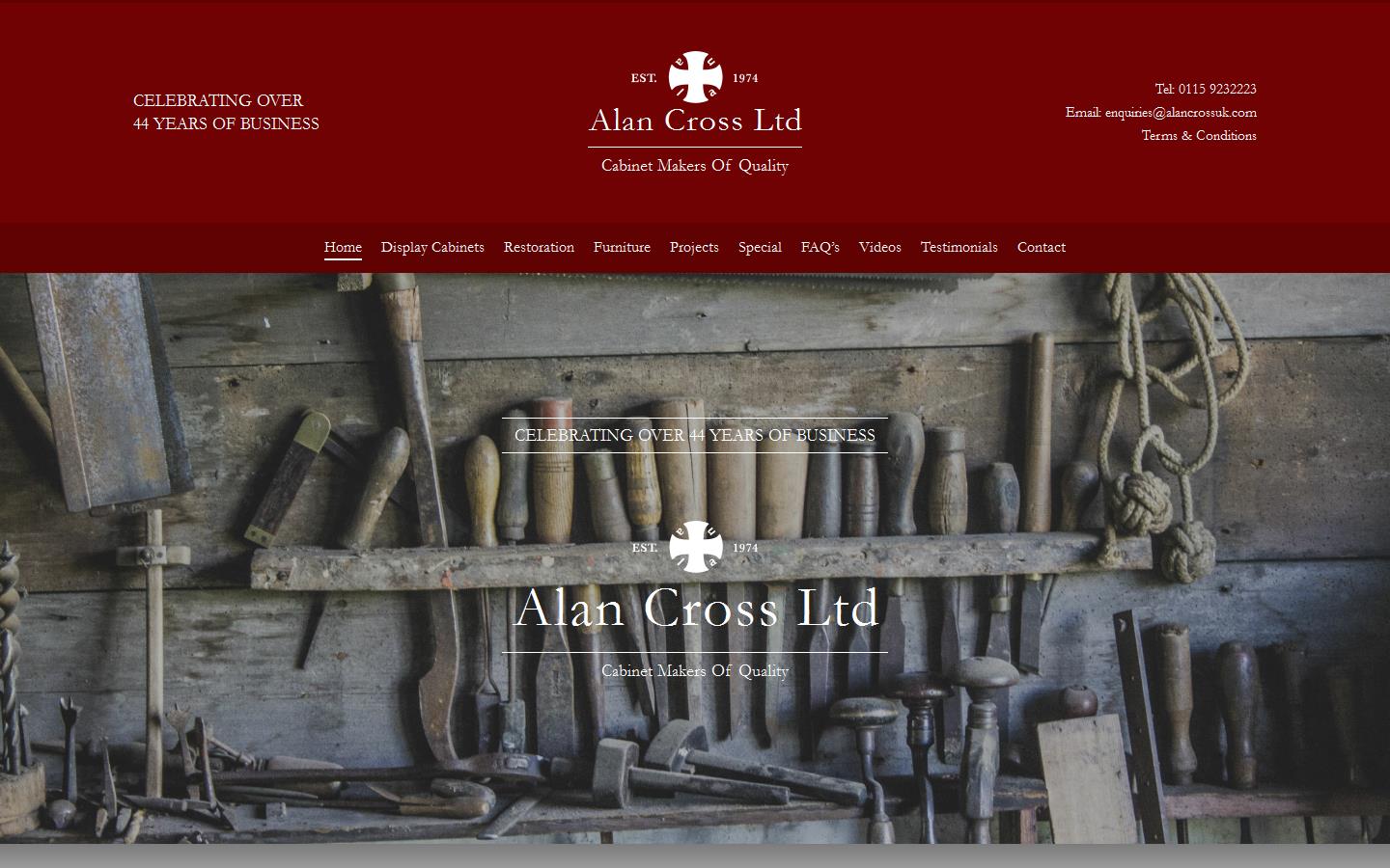Alan Cross Ltd Website