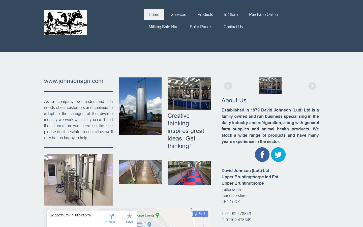 David Johnson Lutterworth Ltd Website