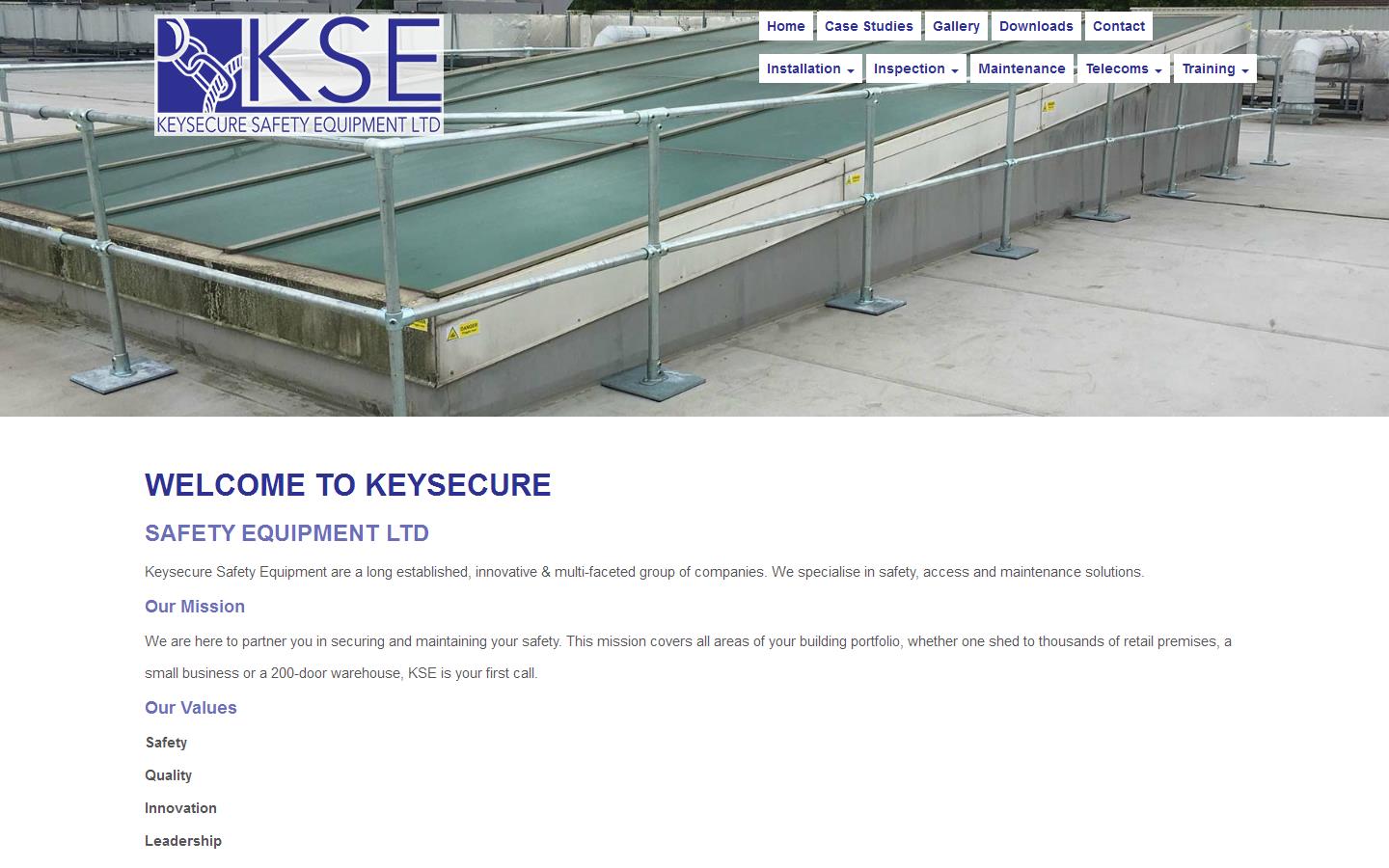 Keysecure Safety Equipment Ltd Website
