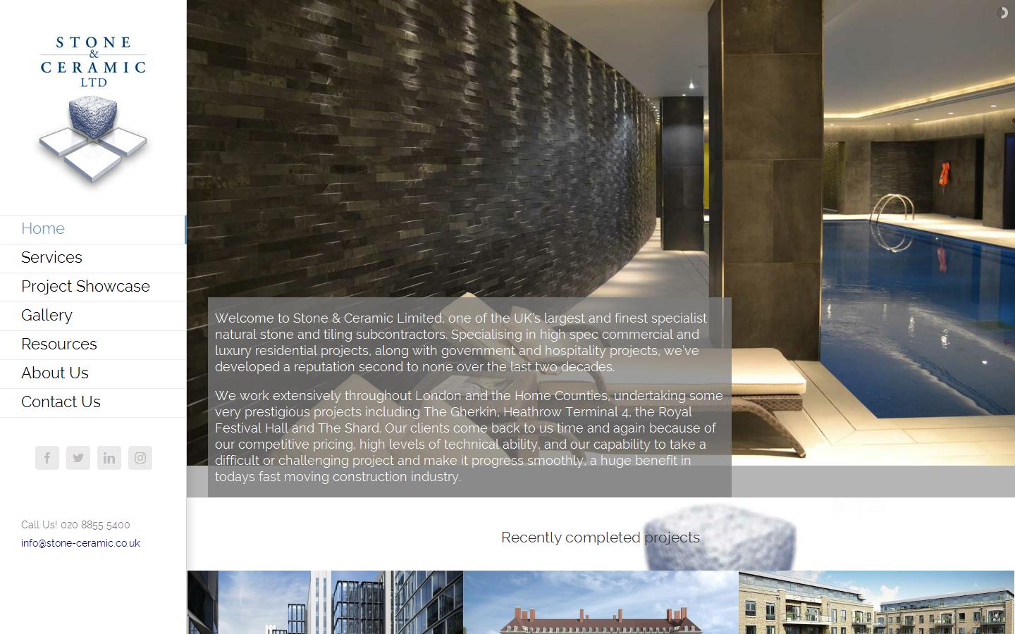 Stone & Ceramic Ltd Website