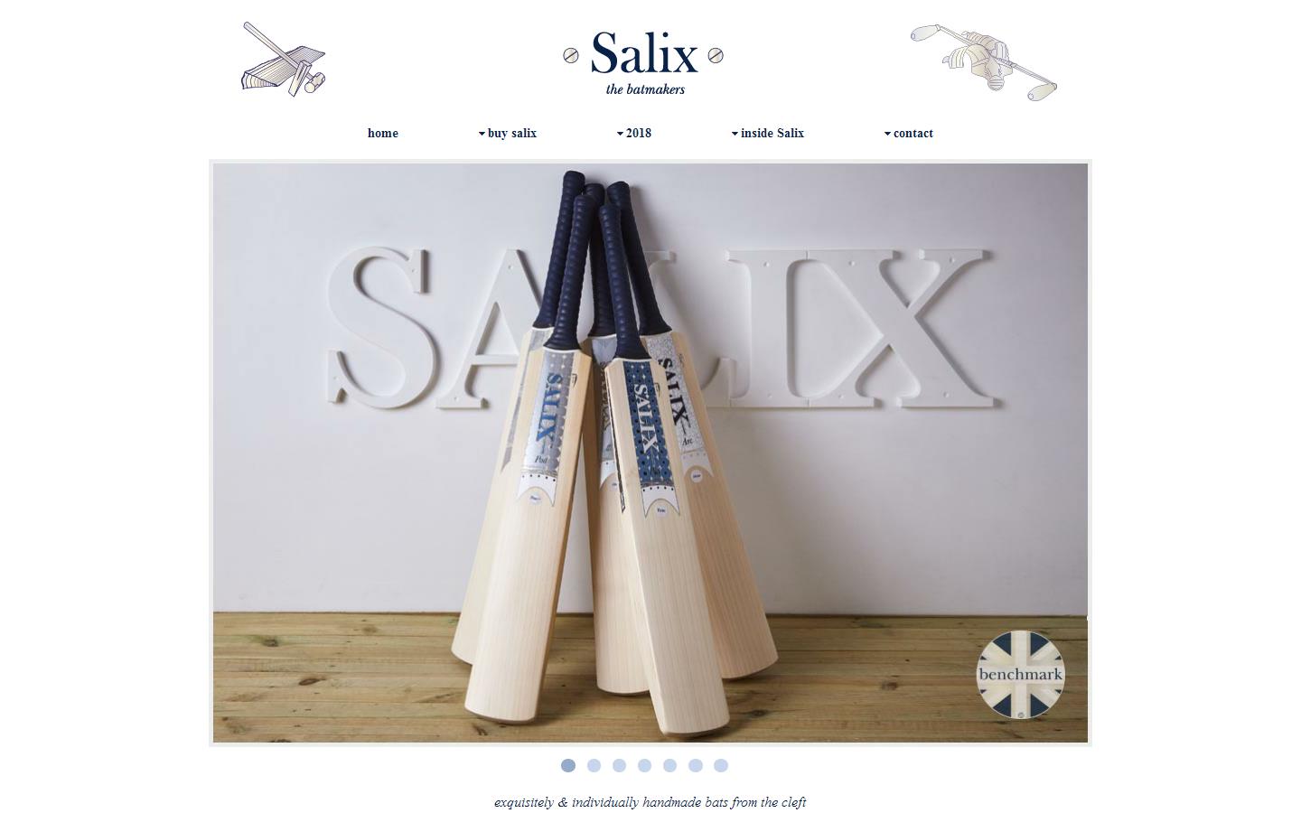 The Salix Cricket Bat Company Ltd Website