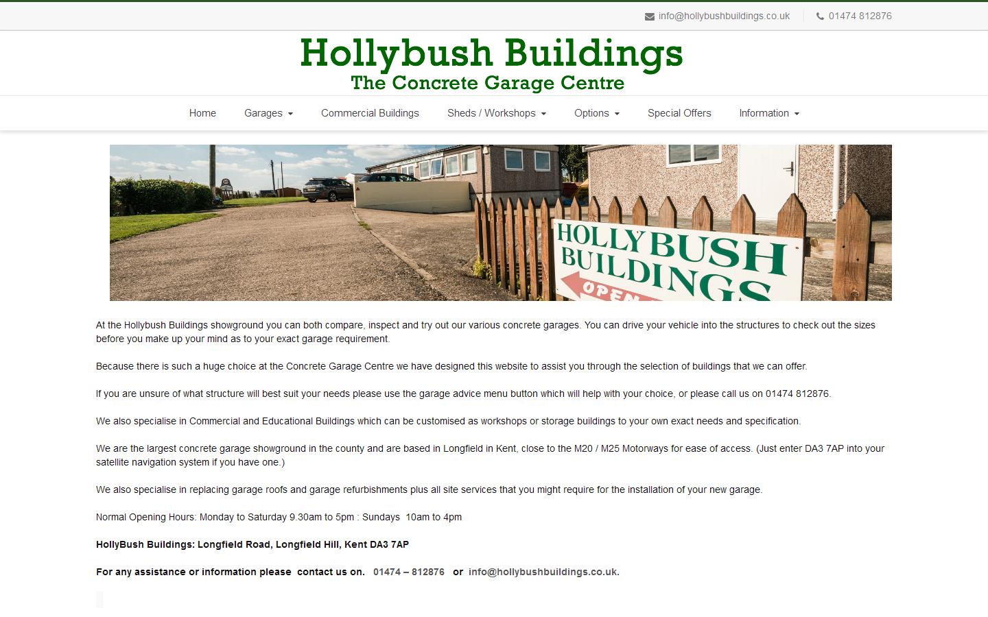 Hollybush Buildings Website