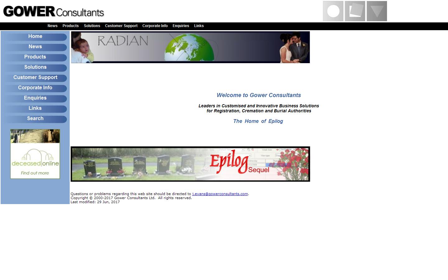 Gower Consultants Website