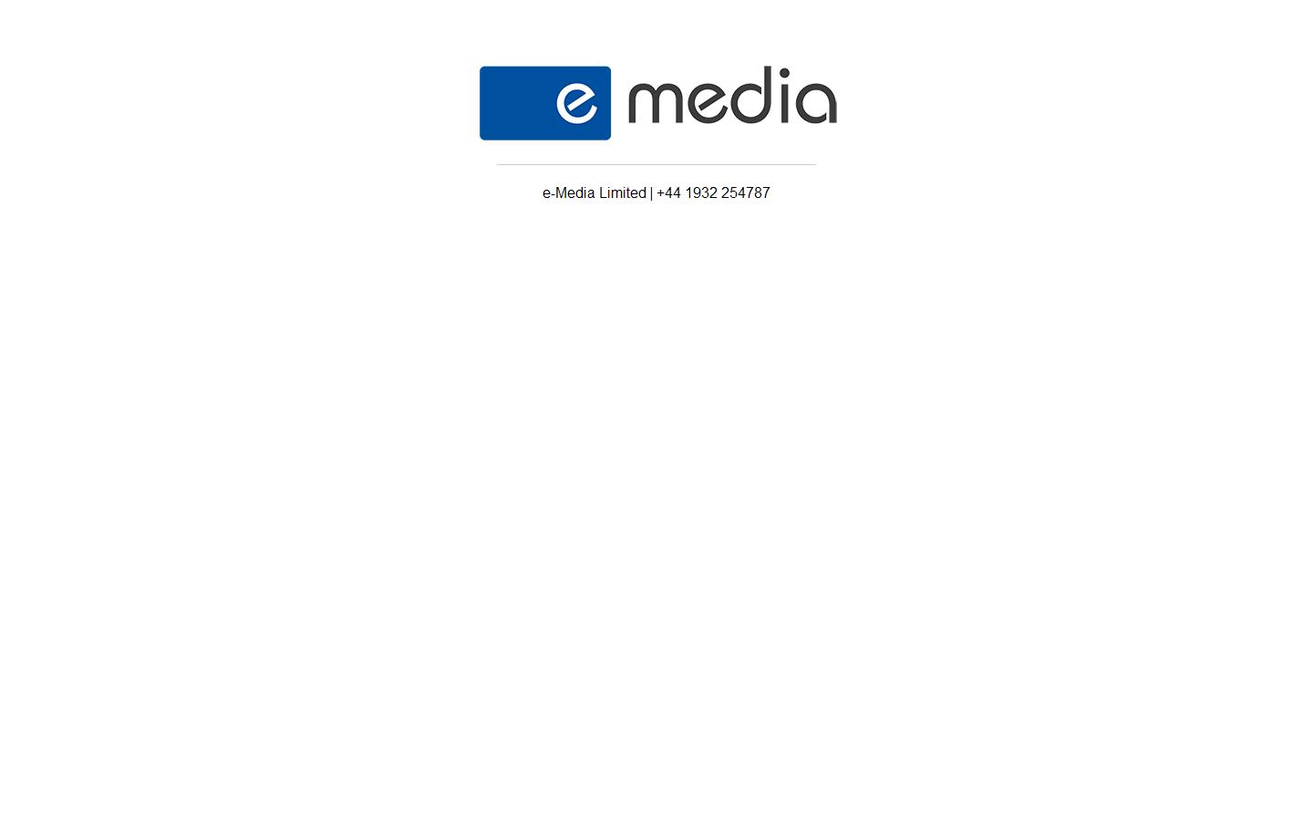 E-media Ltd Website