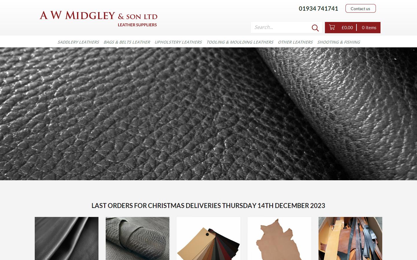 A W Midgley & Son Ltd Website