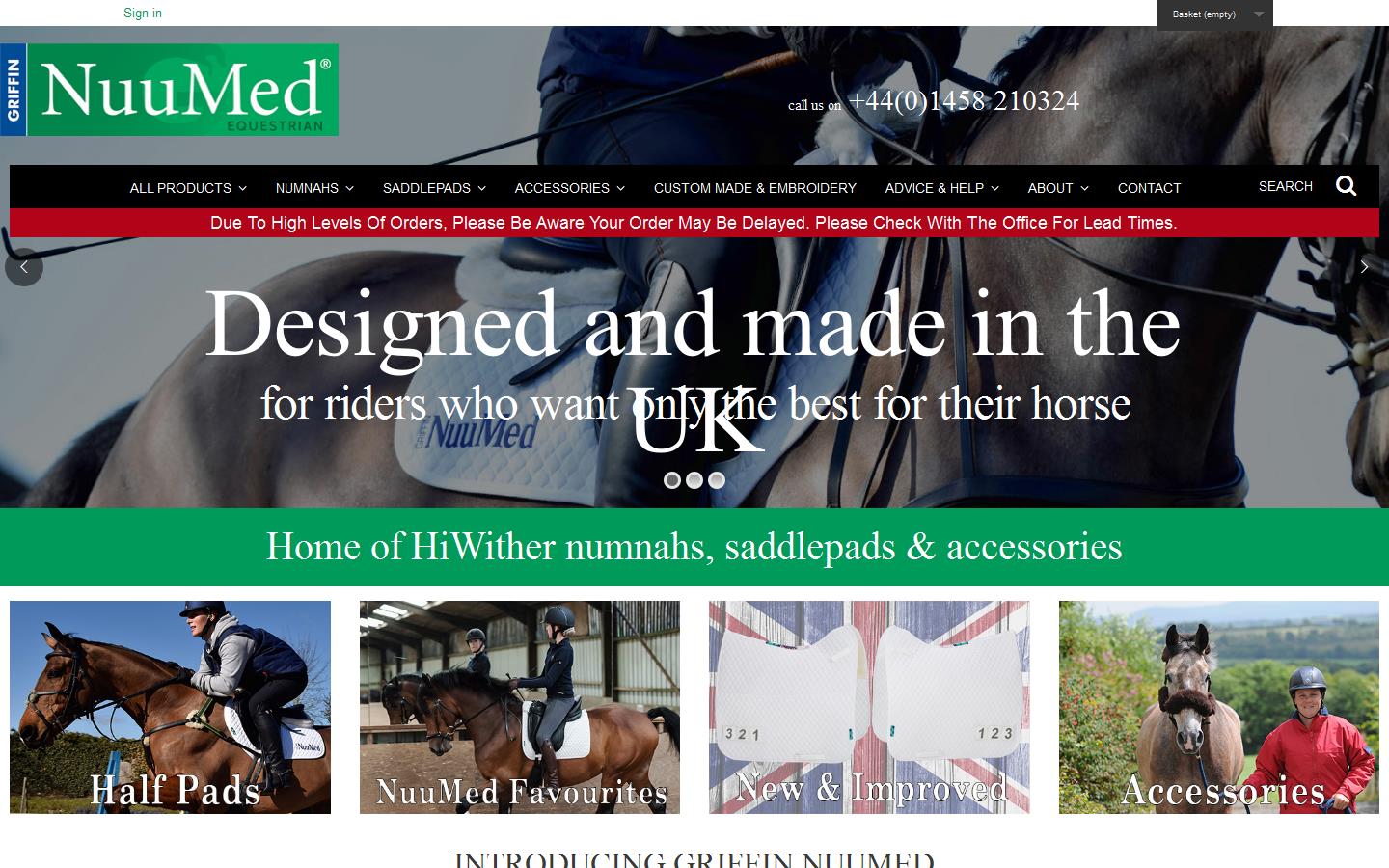 Griffin Nuu Med Ltd Website