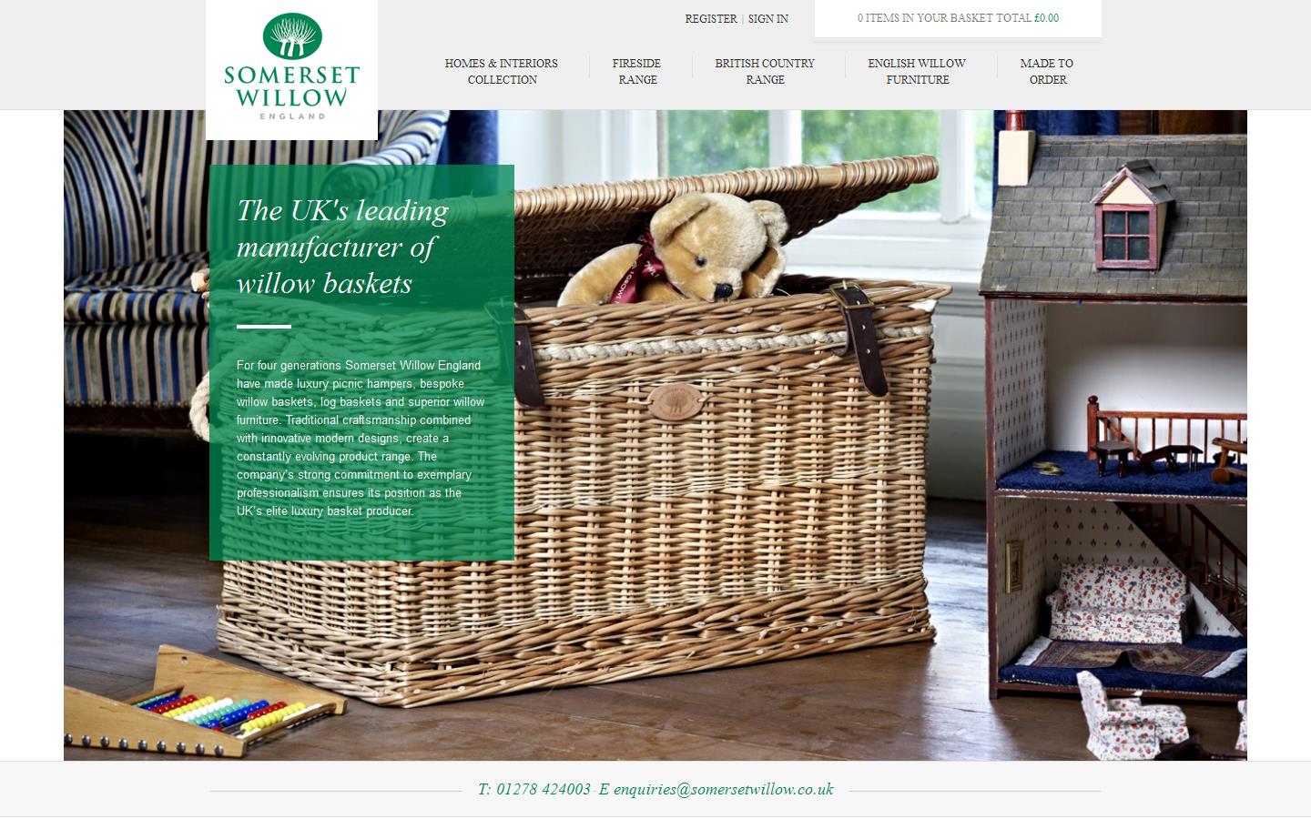 Somerset Willow England Website