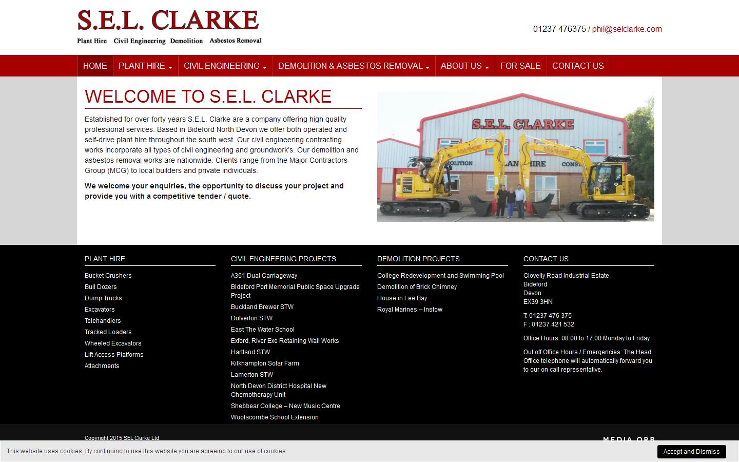 SEL Clarke Website