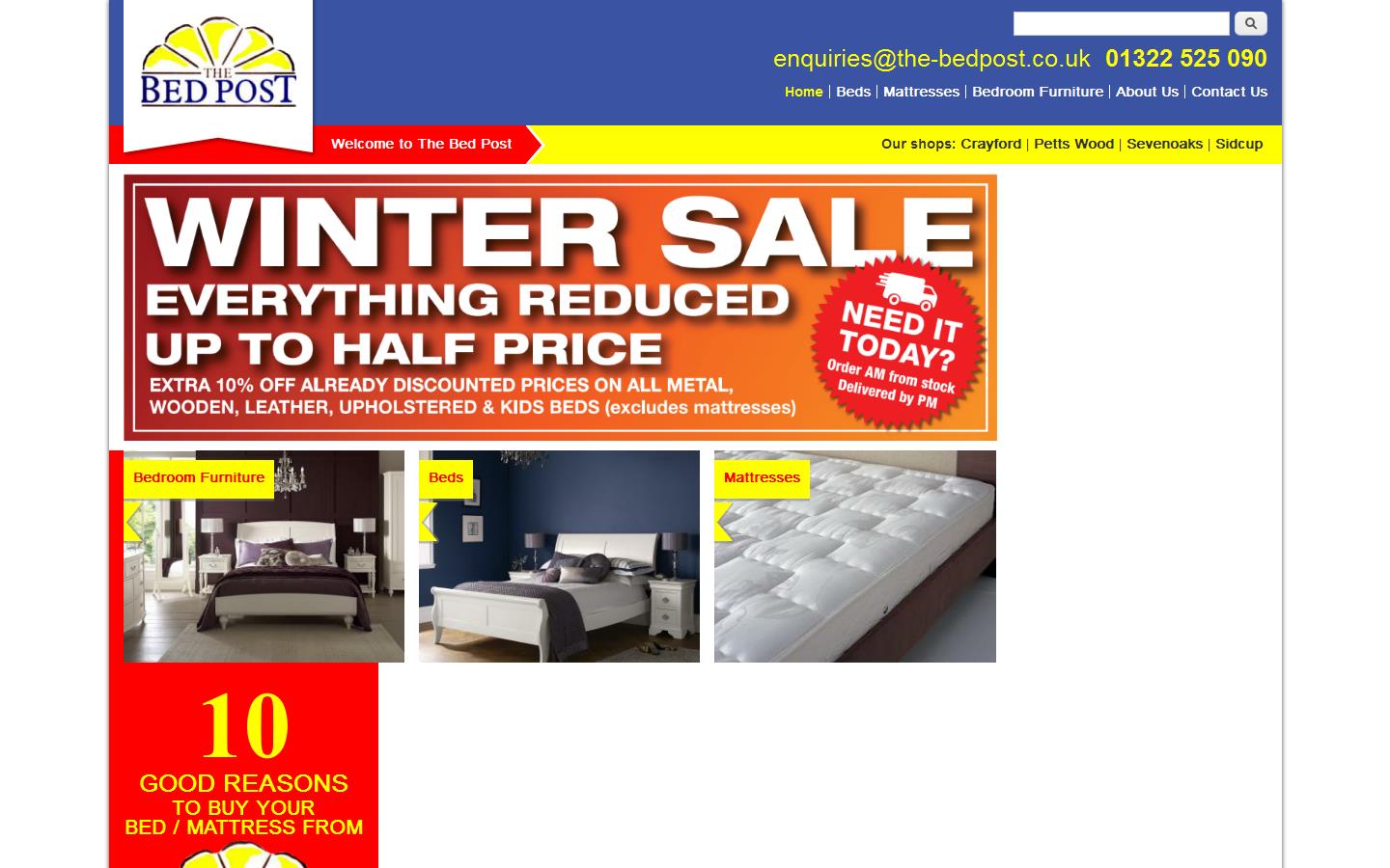 The Bed Post Website