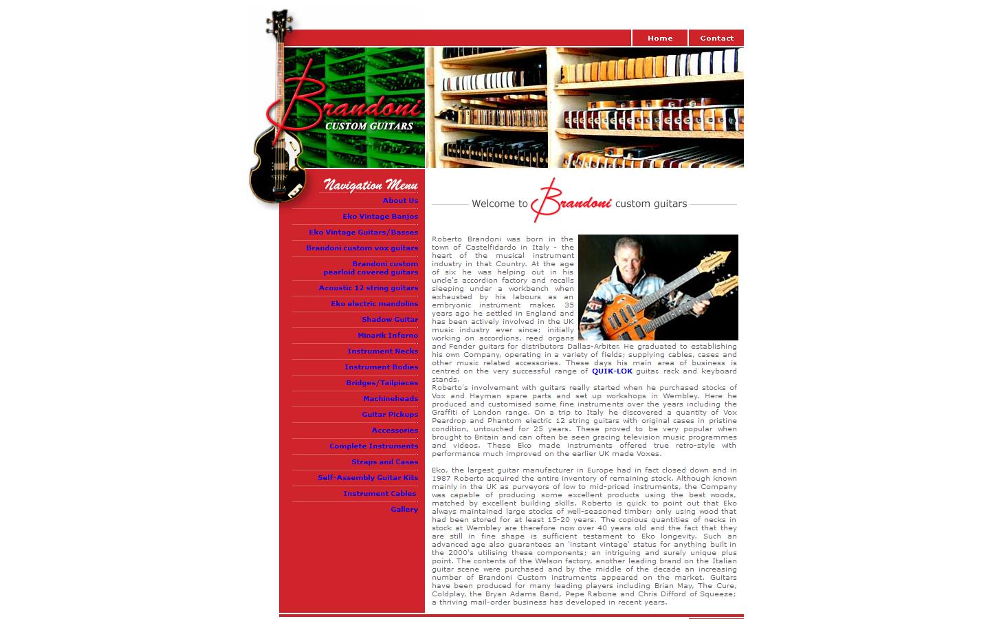 Brandoni Music Website
