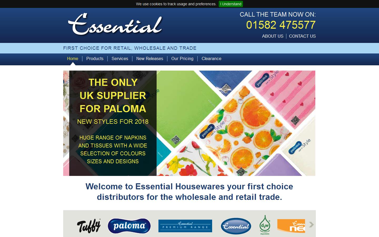 Essential Housewares Website