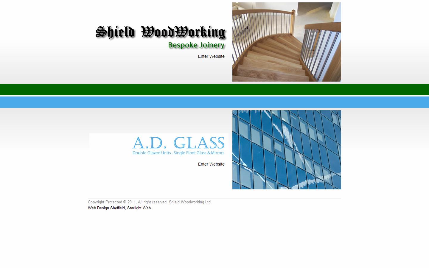 Shield Woodworking Website