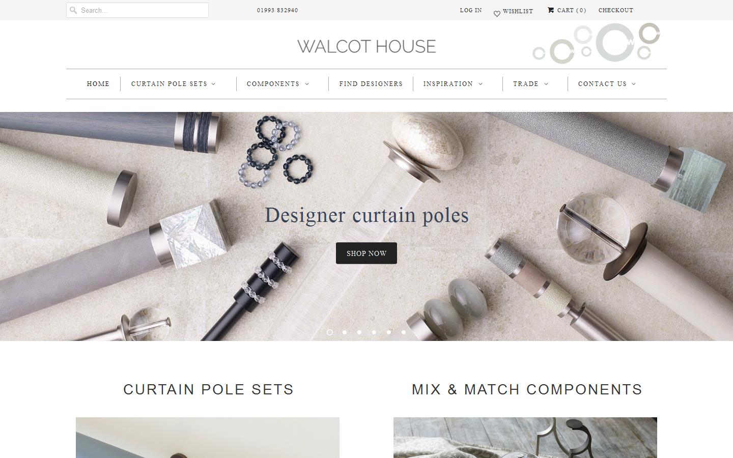Walcot House Website