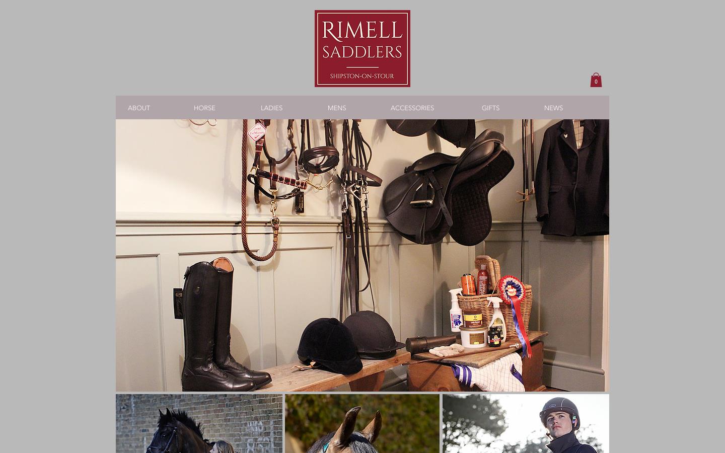 Rimell Saddlers Website