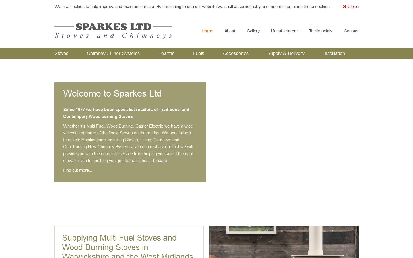 Sparkes Ltd Website