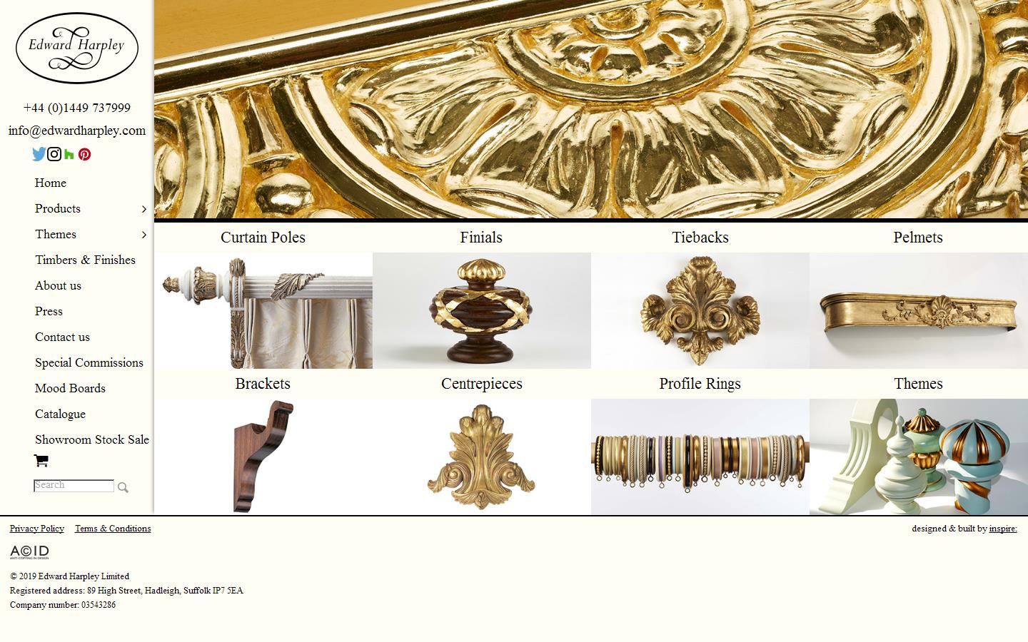 Edward Harpley Ltd Website
