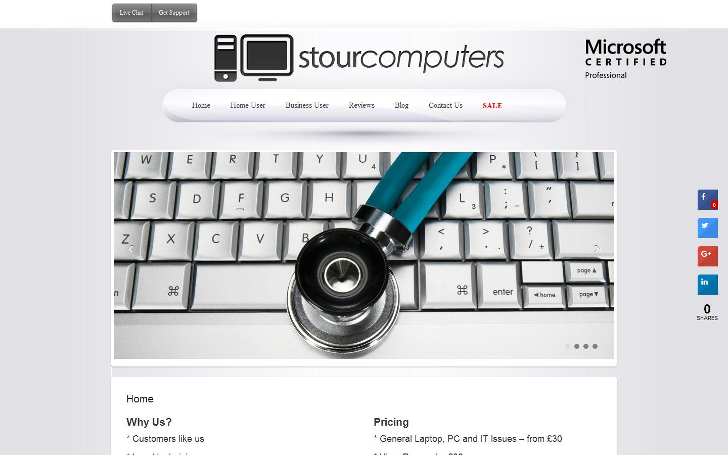 Stour Computer Services Website