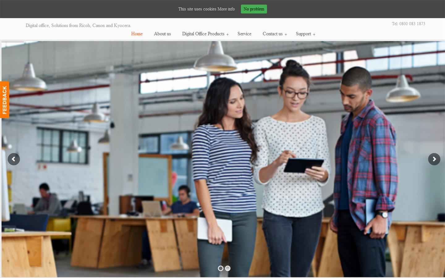 Digital Office Website