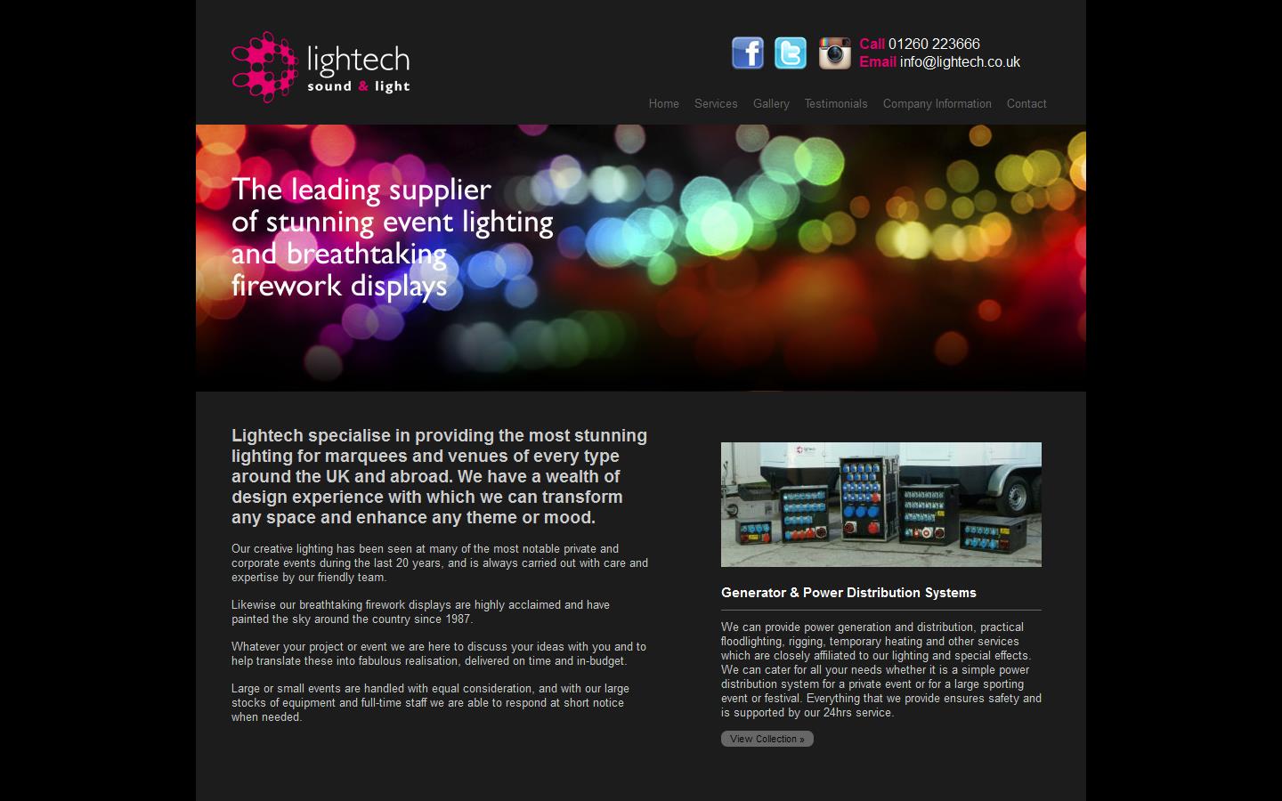 Lightech Website