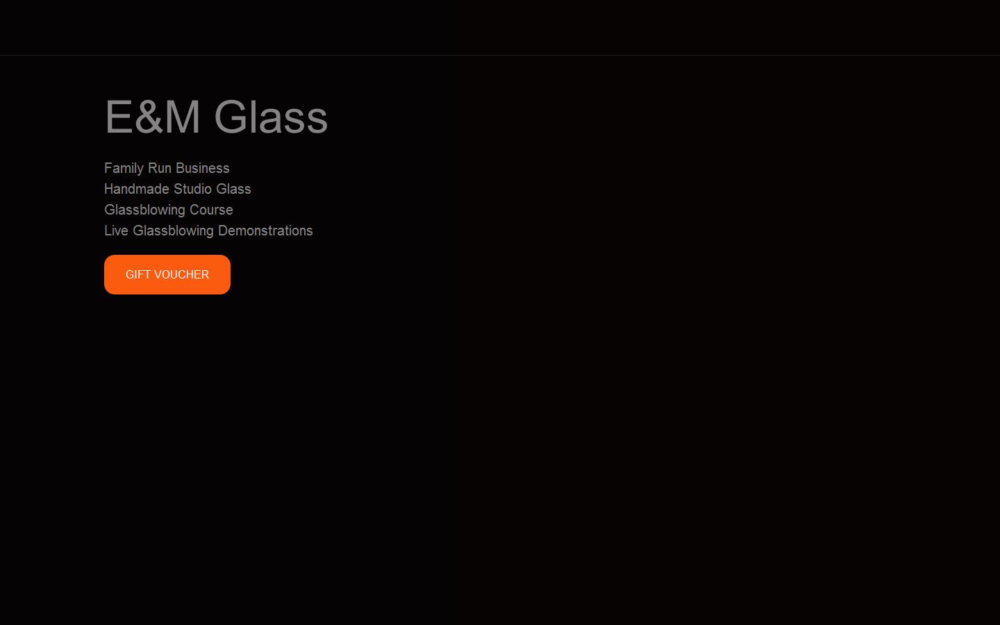 E & M Glass Ltd Website