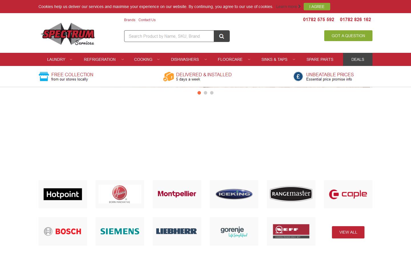 Spectrum Services Website