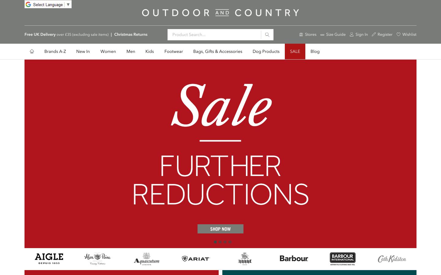 Outdoor & Country Website