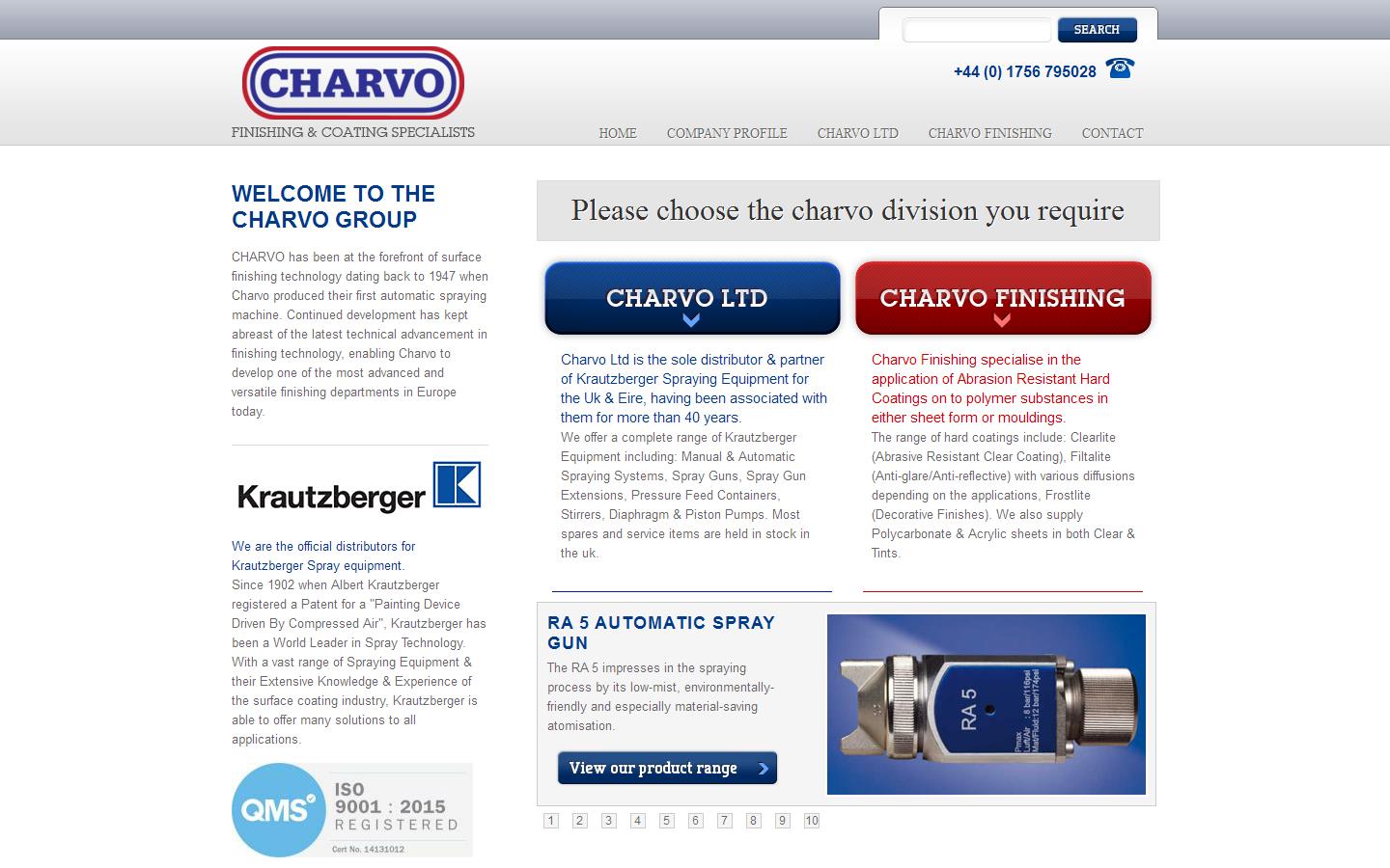 Charvo Website