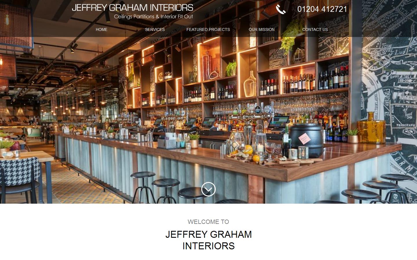 Jeffrey Graham Interiors Website