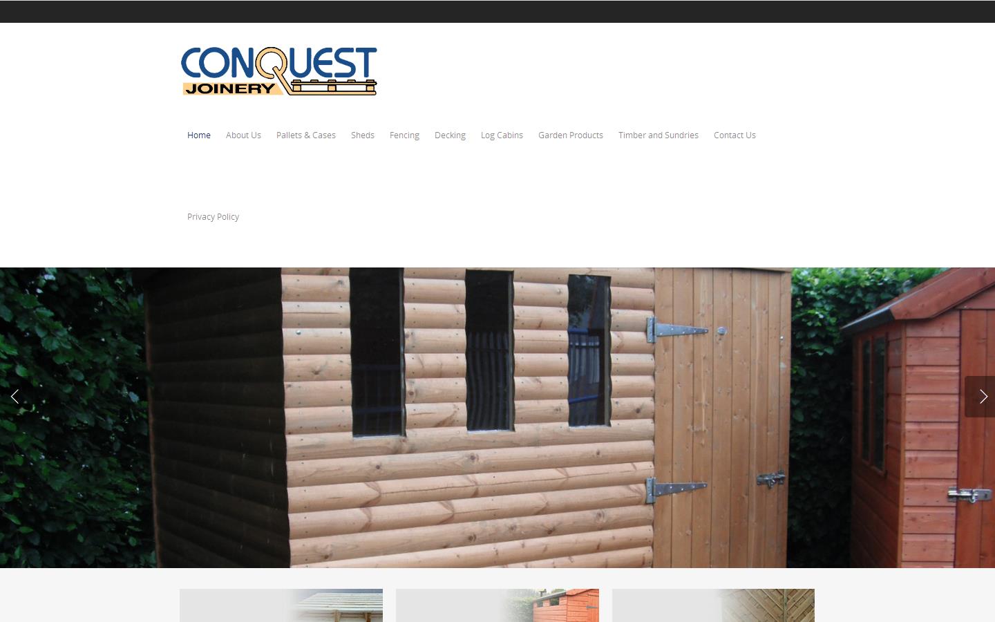 Conquest Joinery Website