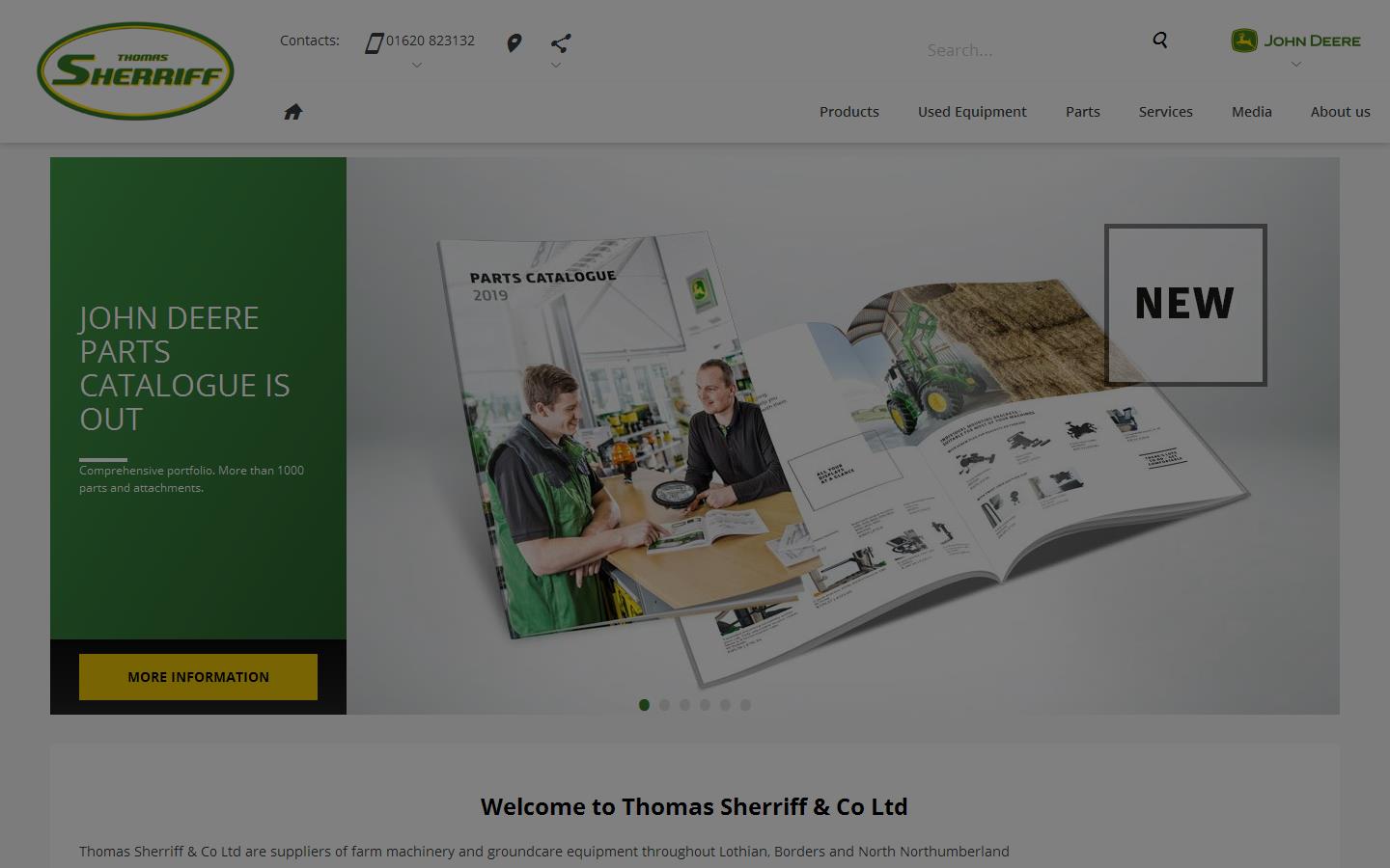 Thomas Sherriff & Co. Ltd Website