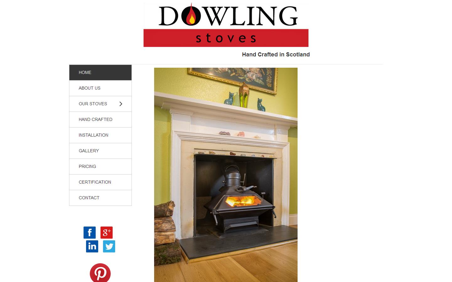 Dowling Stove Design Website