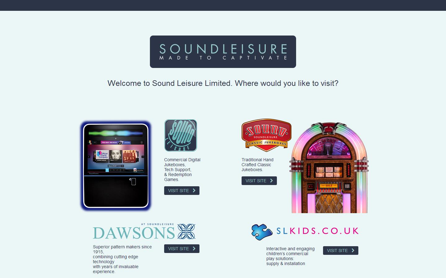 Sound Leisure Website