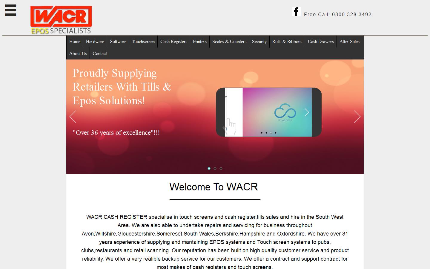 W A C R Ltd Website