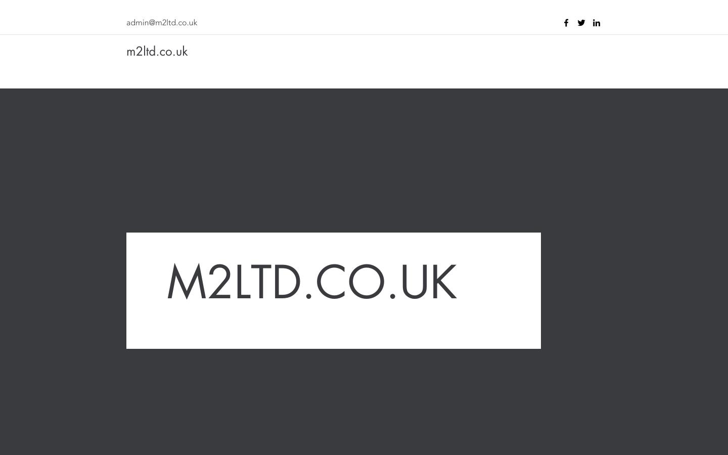M 2 Website