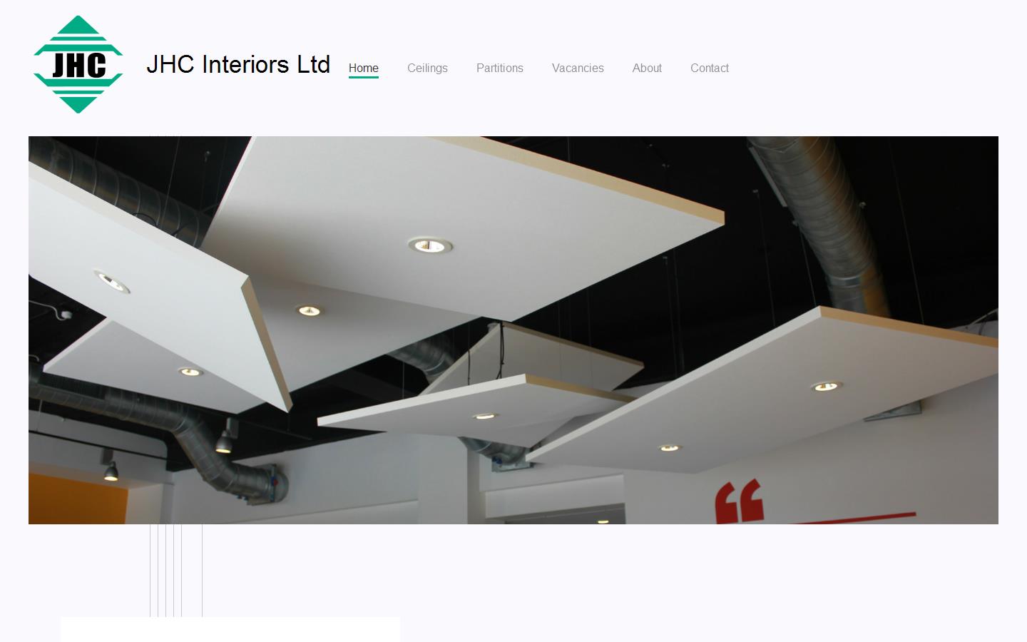 J H C Interiors Ltd Website