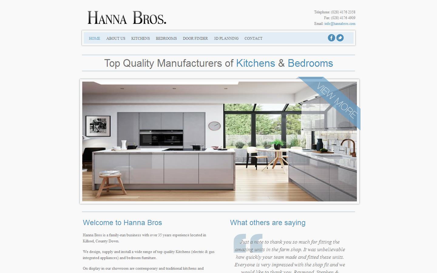 Hanna Bros Website
