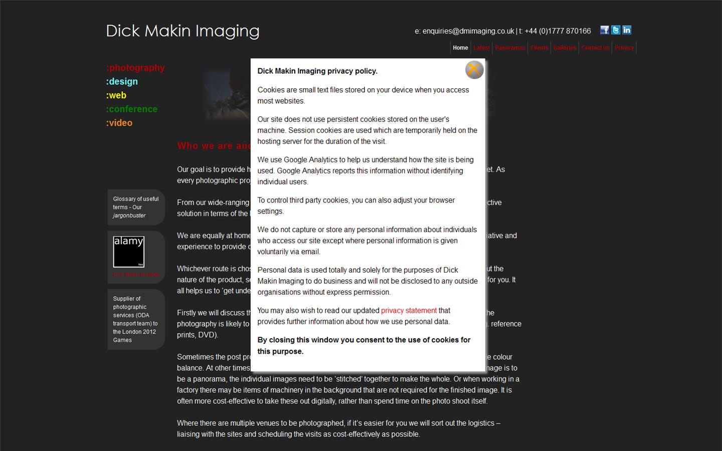 Dick Makin Imaging Website