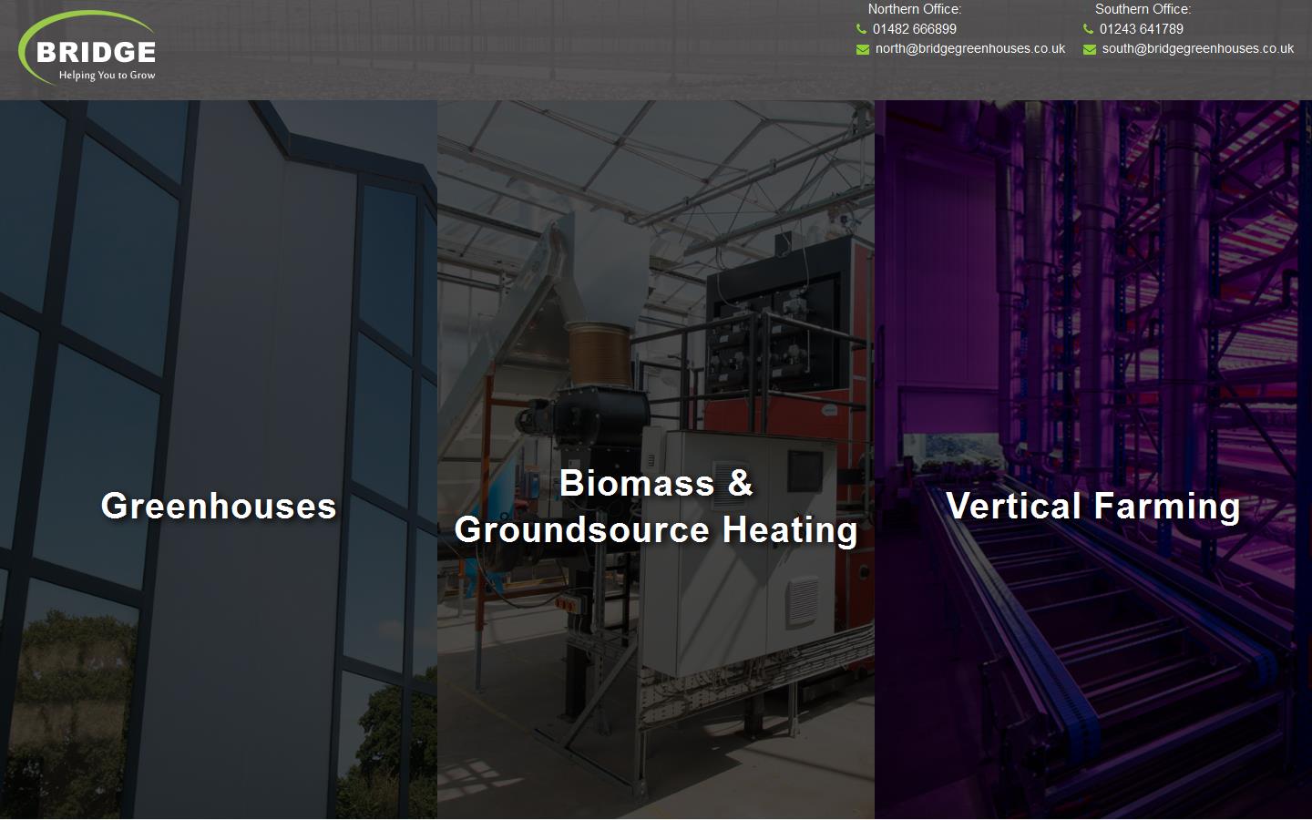 Bridge Greenhouses Ltd Website