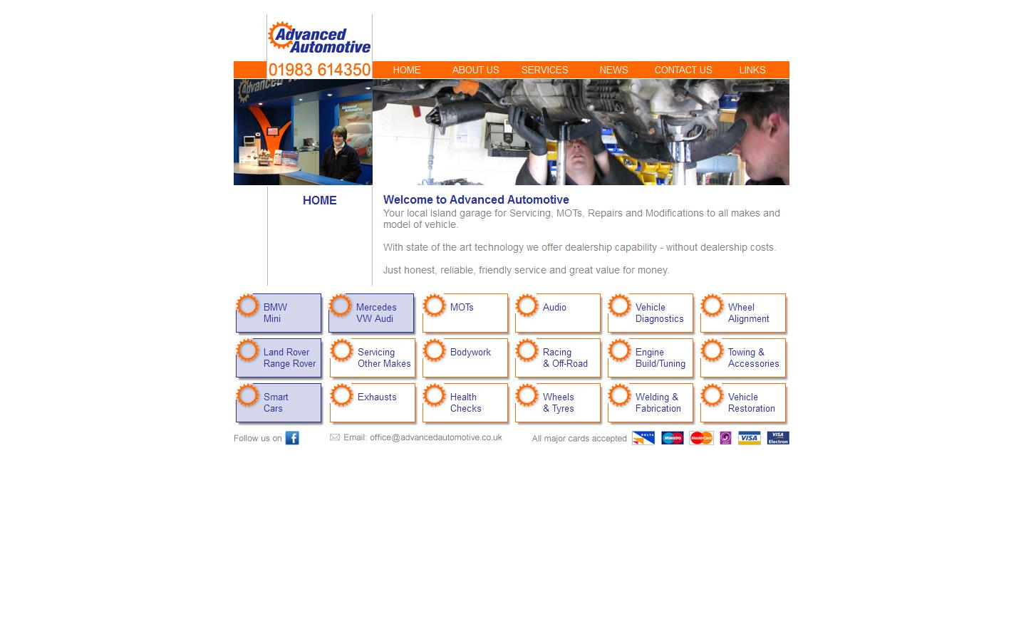 Advanced Automotive Website
