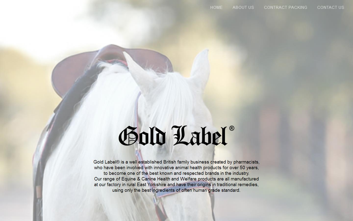 Gold Label UK Website