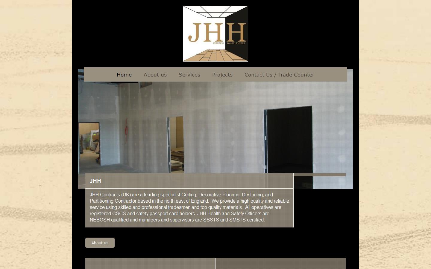 J H H Contracts Website