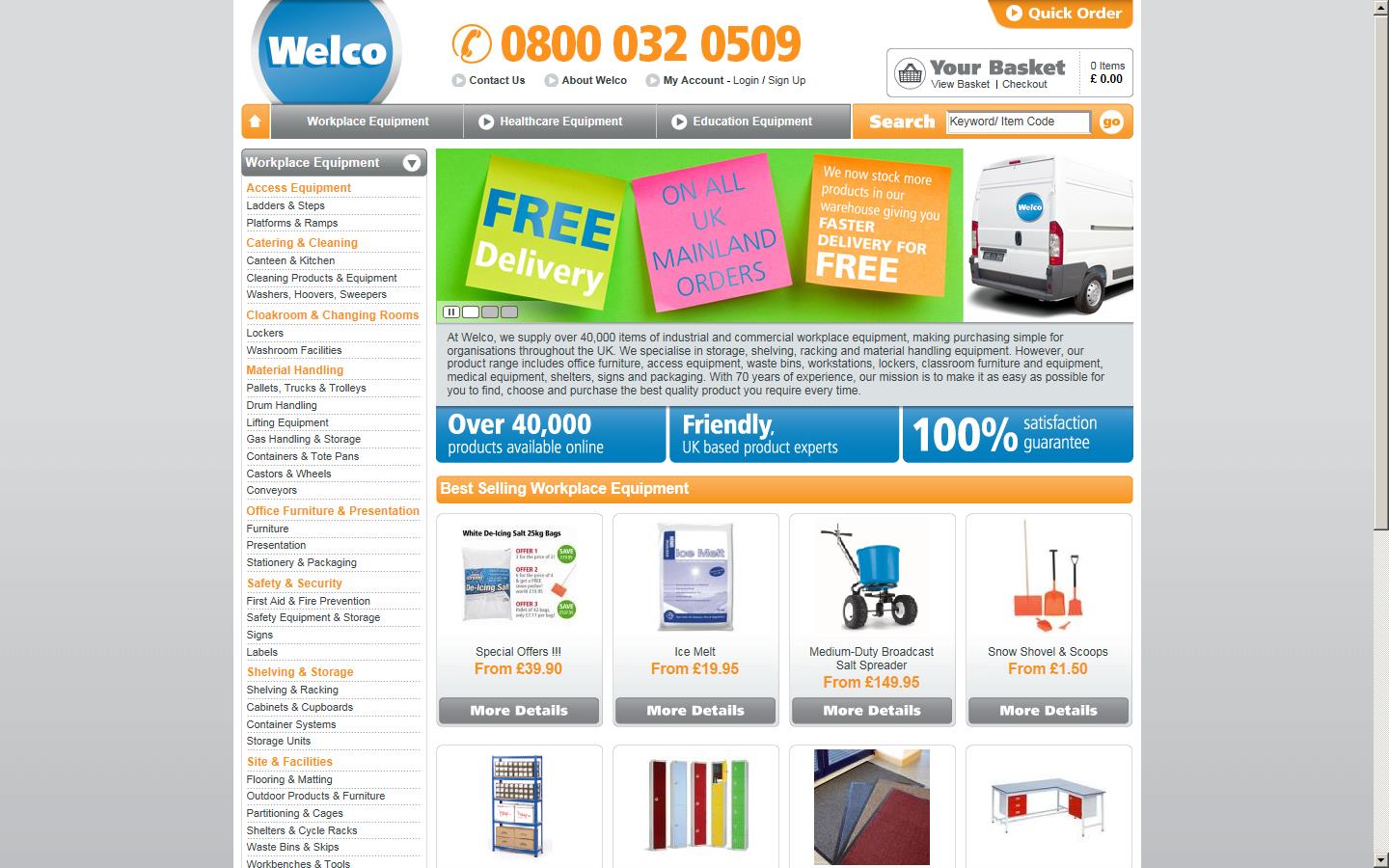 Welco Website