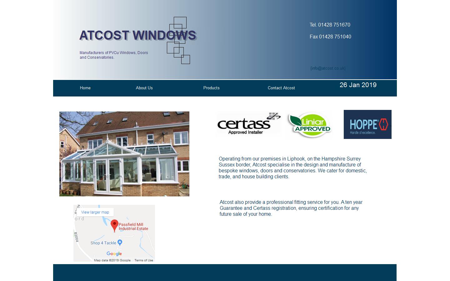 Atcost Windows Website