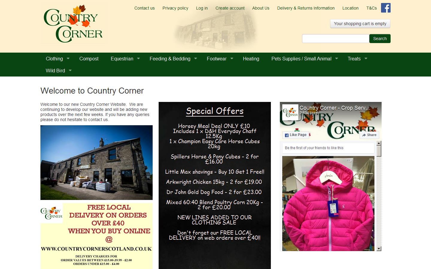 Crop Services Website