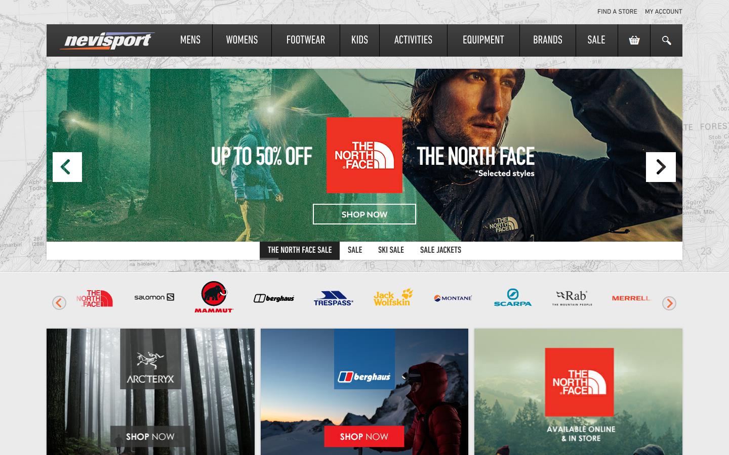 Nevisport Website