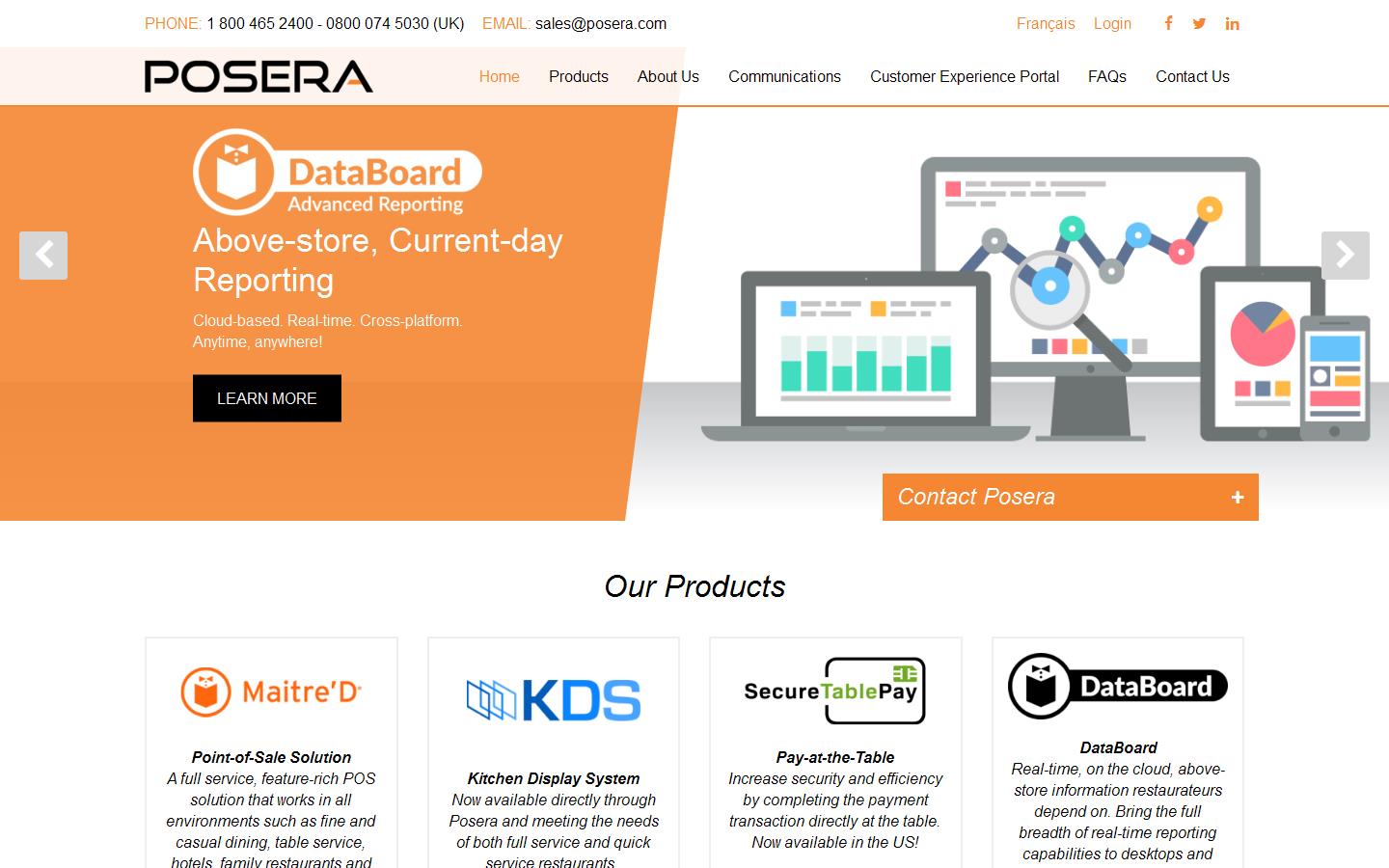 Posera Europe Ltd Website